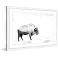 thumbnail image 3 of Marmont Hill "Grazing Bison" Framed Painting Print, 3 of 5