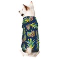 thumbnail image 1 of Balery Colorful Pineapples Sudadera con Capucha para Perros Pequeños – Ropa para Mascotas, Disfraz para Perros y Gatos, Ideal para Fiestas y Cosplay-Medium, 1 of 7