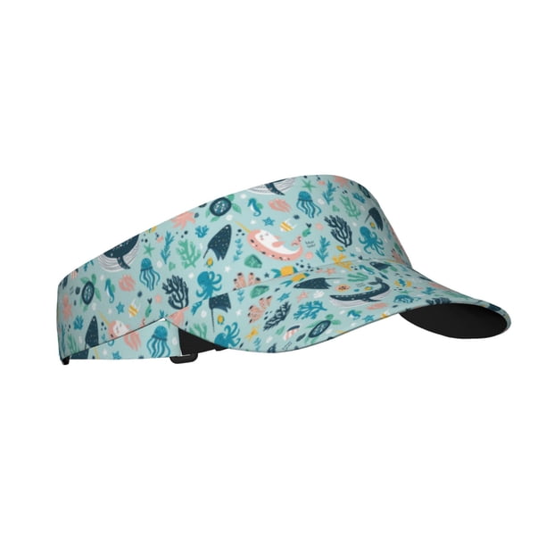 Balery Sea Animal Gorra deportiva con visera ajustable para mujer y hombre (talla única)