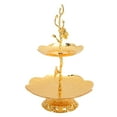 thumbnail image 4 of Layer Cupcake Stand2 Layer Cupcake Stand Two Tiered Tray Gold Cupcake Stand Unrivaled Performance, 4 of 8