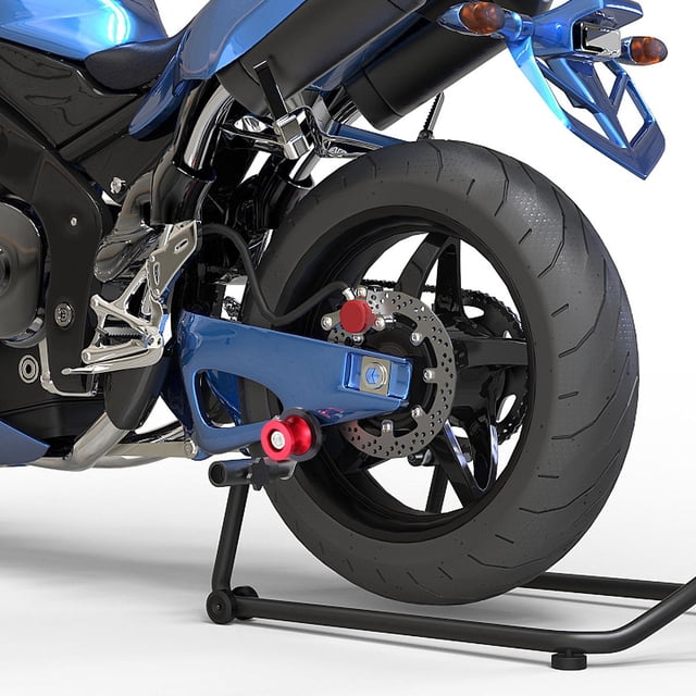 WHAMVOX Aluminum Alloy Motorbike Lifting Screw Red Frame Nail for Motorcycle with High Durability