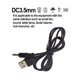 thumbnail image 2 of Cable de Alimentación Btafrte 1m 2A USB A DC 3.5x1.35mm, 2 of 9