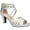 Silver Satin, variant on Easy Street Crissa Women's Dress Sandals Color: Gold Satin Size: 7