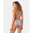 thumbnail image 2 of Roxy Stripe Out Reversible Tiki Tri - Size S - Color: Bijou Blue, 2 of 7