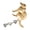 Gold-color, variant on Fogun Unique Dog Poop Brooch Funny Design Lapel Pin for Parties and Daily Wear Adds Humor and Styles to Your Outfits