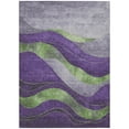 thumbnail image 2 of Addison Rugs Chantille Indoor/Outdoor Transitional Swirls Purple Machine Washable Rectangle Rug, 8' x 10', 2 of 8