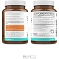 thumbnail image 4 of Pure Co Organic Turmeric Curcumin Capsules with Black Pepper & Ginger, 60 Count | Turmeric Herbal Supplement, 4 of 7