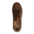 thumbnail image 4 of Deer Stags Boys' Wiley Jr. Bungee Lace Fashion Sneaker - Dark Brown/White - 2.5 Little Kid Medium, 4 of 8