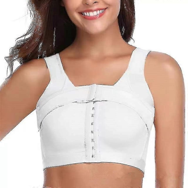 Women's Front Button Bra, Fixed And Pressurized Breast-receiving Underwear After Breast Surgery, Adjustable Bra