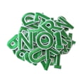 thumbnail image 3 of Parches Strade Fareast Limited bordados decorativos para faldas Ropa Mochilas Verde, 3 of 8