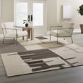 thumbnail image 2 of Signature Design by Ashley Kencher Beige & Brown Extra Large Rug, 2 of 5