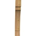 thumbnail image 2 of 5 1/2"W x 26"D x 38"H Merced Smooth Knee Brace, Western Red Cedar, 2 of 4