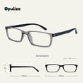 thumbnail image 2 of OPULIZE Unisex's Blue Light Reading Glasses 2 Pack, 2 of 6