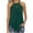 Green, variant on Flowy Tank Tops For Women Cold Shoulder Strap Sleeveless Shirts Blouses Round Neck Lace Up Sexy Hollow Cami Camisole Summer Tops For Women Vacation Country Concert Outfits
