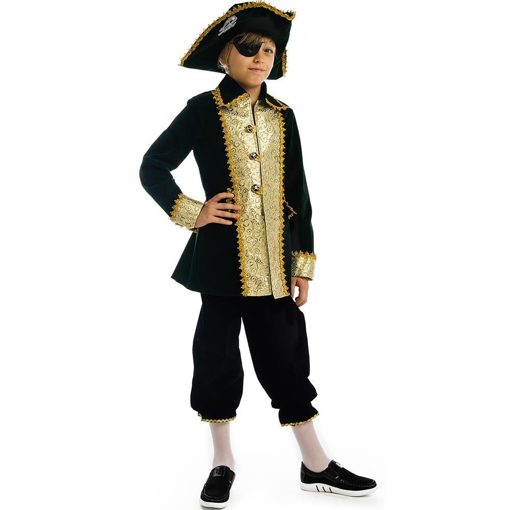 Boys 4 Piece Red Black Pirate Party Book Day Fancy Dress Costume Outfit 4-12 yrs 