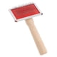 thumbnail image 5 of Peine para el cuidado de mascotas con mango de madera, cepillo para perros y gatos para la muda y el cuidado, peine para quitar el pelo de perros, herramienta para desenredar mascotas, 5 of 7