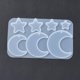 thumbnail image 4 of 1 Molde de Silicona con Forma de Luna, Colgante con Tema Astronómico, Moldes para Fundición de Resina, 4 of 4