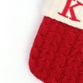 thumbnail image 6 of Aunavey Christmas Stocking with 26 Letter Initial Embroidered Mini Socks for Xmas Tree Hanging Decorations, 6 of 7