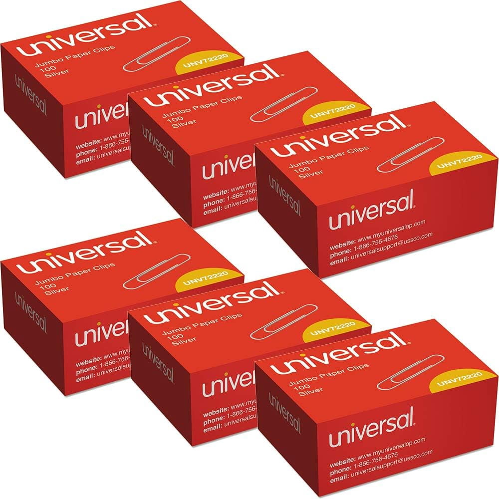 ACCO Paper Clips Box Of 100 Jumbo Silver - Office Depot