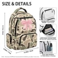 thumbnail image 4 of Jeiento Patriotic Cowgirl Boots Backpack for Girls, 17 Inch Lightweight School Bag for Ages 9-12, Elementary Backpack with 600D Breathable & Multi-Pockets, 4 of 7