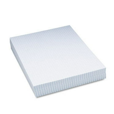 2PK Pacon Composition Paper, 8.5 x 11, Quadrille: 4 sq/in, 500/Pack (2411)