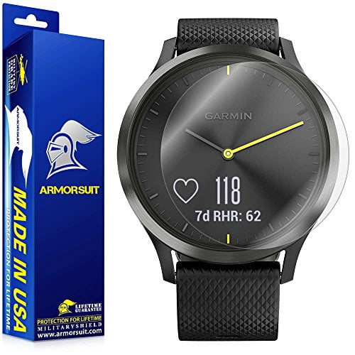 ArmorSuit Garmin Vivomove HR Screen Protector (2 Pack) Full Coverage  MilitaryShield Screen Protector for Garmin Vivomove HR -HD Clear  Anti-Bubble | Walmart Canada