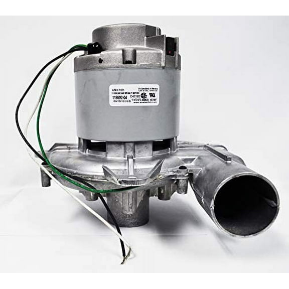 Ametek Lamb 9 Inch Single Stage 120 Volt B/B Tangential Bypass Vacuum Motor 119892-04