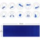 thumbnail image 2 of Toalla refrescante, paquete de 4 toallas frescas de microfibra de alivio instantáneo, envoltura para el cuello, trapos/bufanda helados para deportes, gimnasio, fitness, camping, ciclismo, senderismo,, 2 of 7
