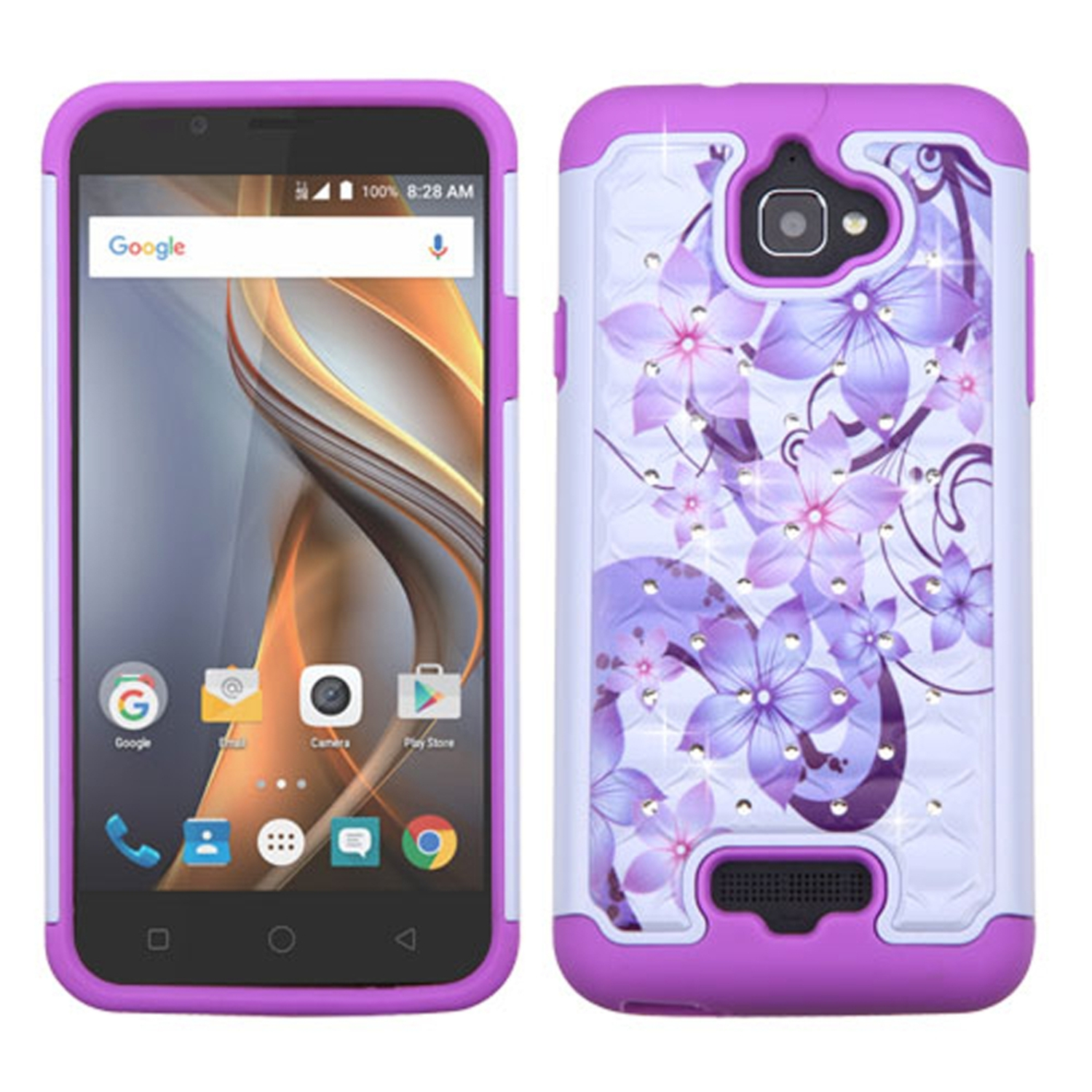 Coolpad Catalyst Phone Case, Coolpad Catalyst Case, by Insten Hibiscus