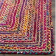 thumbnail image 4 of SAFAVIEH Cape Cod Miah Braided Area Rug, 5' x 8', Red/Multi, 4 of 6