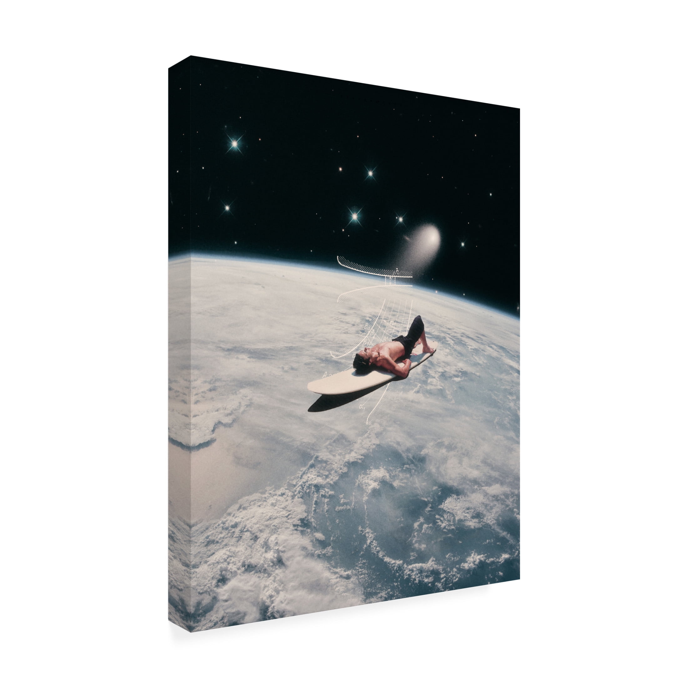 Trademark Fine Art spacerocket art  517 Canvas Wall Art