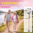thumbnail image 6 of BigAlex Folding Cane with LED Light, Pivoting Quad Base, Adjustable Lightweight Walking Cane with Carrying Bag for Seniors, Men and Women, 6 of 8