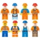 thumbnail image 2 of 8 Piezas De Bloques De Construcción Humanos De Píxeles De Ingeniero, Juguetes De Construcción Para Niños, Regalo, 2 of 3