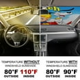 thumbnail image 3 of Richie Rich-theme Windshield Sun Shade Front Protector Folding Car Sun Visor Blocks Uv Rays Keeps Your Vehicle Cool56in*30in(140cm*76cm), 3 of 6