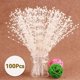 thumbnail image 3 of 100 piezas de palitos de perlas, flores de aguja de perlas, ramos de novia, decoraciones de boda, producción de perlas, decoración de mesa de comedor de bodas, arte y manualidades, 3 of 5