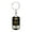 Dog Tag with Swivel Keychain (Gold), variant on oregon Rex Cat Dad King Dog Tag Keychain Stainless Steel Silver Tone or Gold Tone