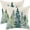 Christmas Tree, variant on Watercolor Dark Green Tree Pillow Covers 18X18 Set of 2, Nature Themed Christmas Throw Pillow Covers Rustic Forest Pillowcase Decor for Indoor Outdoor Home Sofa Bedroom Living Room