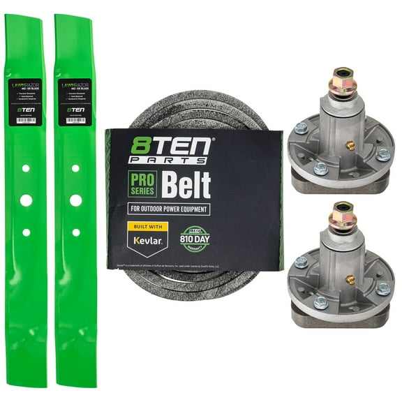 8TEN Blade Spindle Belt Kit for John Deere 42 inch L100 L110 MK1005773