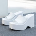 thumbnail image 4 of Vimisaoi platform wedges slippers open toe summer new shoes 2023 brand new casual outdoor sandal, 4 of 5