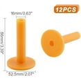 thumbnail image 3 of 12Pcs Rubber Golf Tee Golf Rubber Tees Holders Training Driving Range Tee Stable Ball Holder for Driving Range, 3 of 9