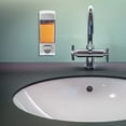 thumbnail image 6 of TOYMYTOY  2Pcs Silver ABS Wall-Mounted Shampoo Container, Modern Look, Large Capacity, 6 of 6