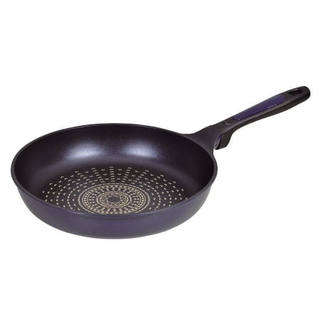 

light Frying pan 28cm For gas fire only Lightness of surprise Blue diamond coat HB-2018 Black [Not compatible with IH]
