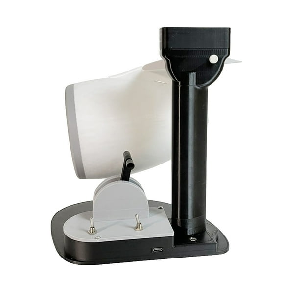 Small Blower Innovative Aircraft Turbojet Engine Shape USB Fan Efficient Cooling for Workstations and Bedrooms