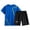 Blue, variant on Leey-World Boys Clothes 3t Boys 2 Piece Athletic Outfits Short Sleeve Sport T-shirt and Shorts Summer Casual Clothes for 6-12 Years(White,11-12 Years)