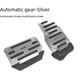 thumbnail image 3 of Accesorios interiores para pedales de coche, aleación de aluminio, manual/automático, universal, acelerador, freno, pedal antideslizante, 3 of 4