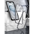 thumbnail image 4 of Poetic Guardian MagPro Case for iPhone 15 6.1 Inch,[Compatible with MagSafe][20 FT Mil-Grade Drop Tested] Full-Body Shockproof Rugged Clear Cover with Built-in Screen Protector, Black/Clear, 4 of 5