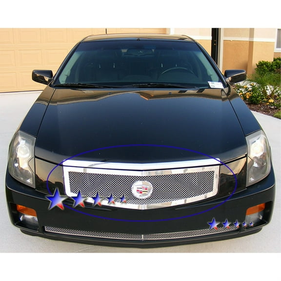 2003-2007 Cadillac Cts Stainless Steel Polished Finish 1.8 Mm Wire Mesh Mesh Grille