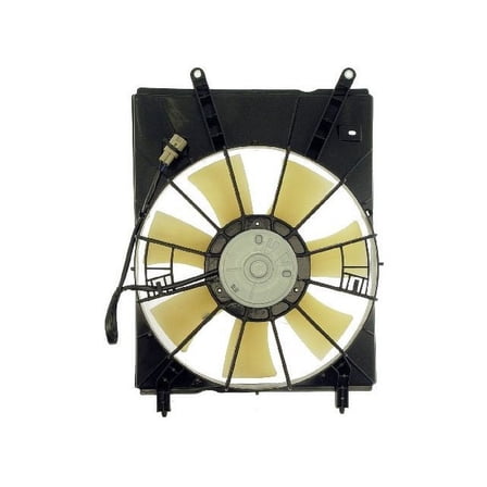Left Auxiliary Fan Assembly - Compatible with 1998 - 2003 Toyota Sienna 3.0L V6 1999 2000 2001 2002