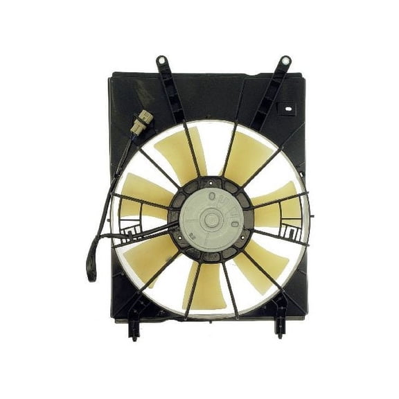 Left Auxiliary Fan Assembly - Compatible with 1998 - 2003 Toyota Sienna 3.0L V6 1999 2000 2001 2002