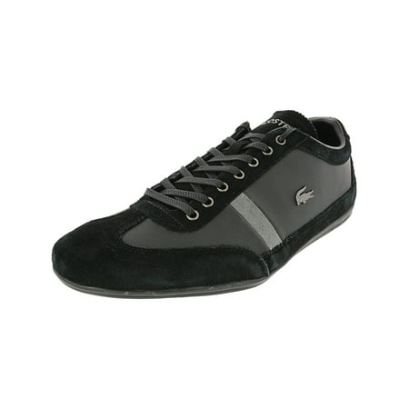 Lacoste Men's Misano 22-Srm Leather Suede Black Fashion Sneaker - 12M | Walmart Canada